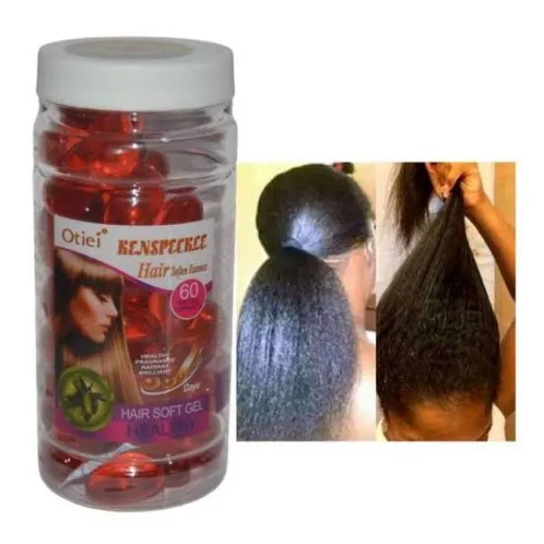 Hair Oil Capsules for Dry & Frizzy Hair โ Nourishing Hair Care Capsules 60 Capsules - Image 2