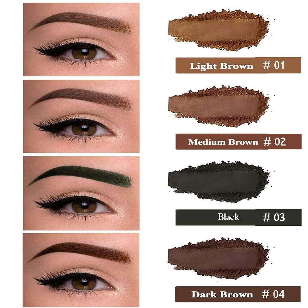 Eyebrow Stamp Set with Stencils, Brush & Stamp Stick – Easy Brow Shaping & Filling Kit - Image 5
