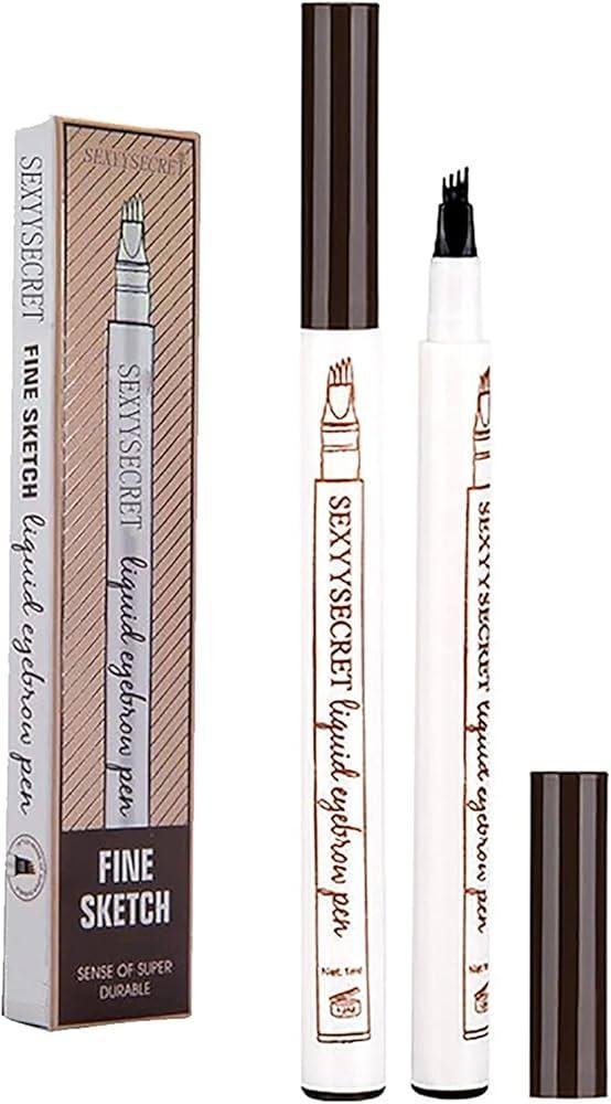 Waterproof Eyebrow Pen Black, Brown & Light Brown – Long-Lasting Precision Brow Makeup - Image 6