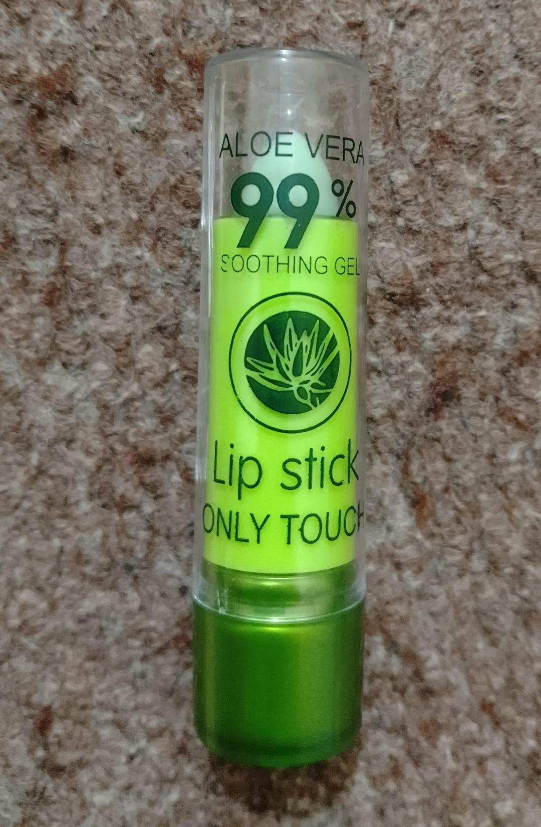 Aloe Vera Glossy Lip Balm 99% Pure – Hydrating, Soothing & Shiny Lip Care - Image 4