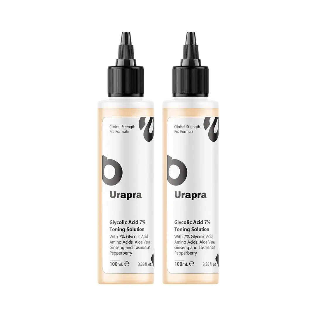 Urapra Glycolic Acid 7% Toning Solution – Pore Care & Exfoliating Face Toner - Image 2