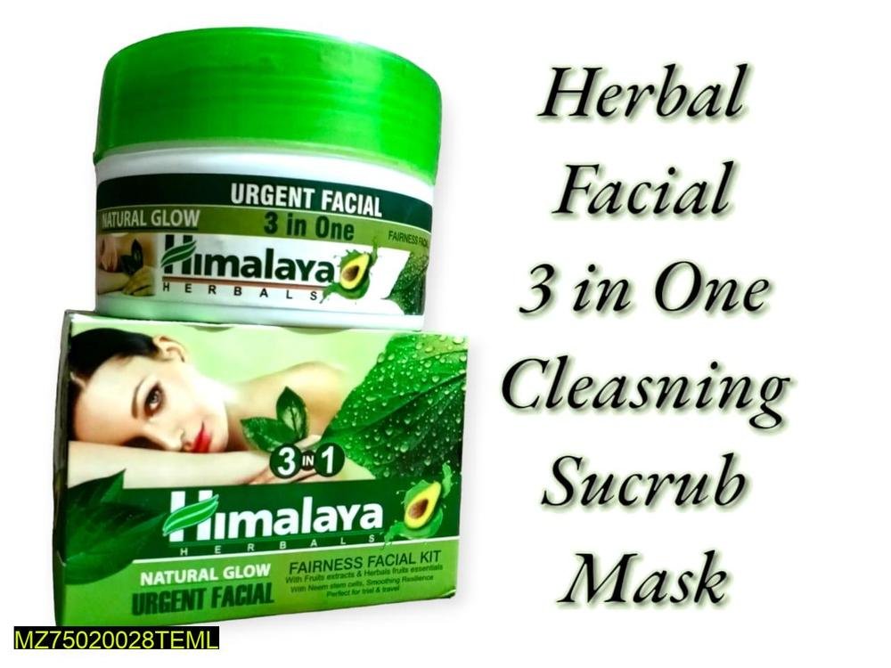 Herbal Facial 3-in-1 Cleansing Mask - Image 2
