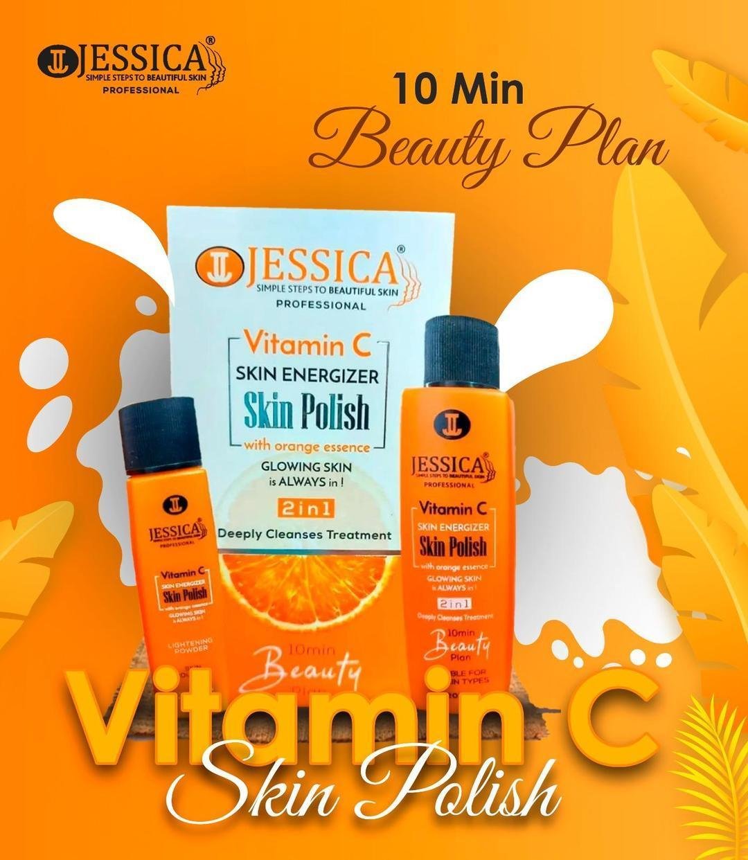 Vitamin C Skin Polisher 120ml for Glowing Skin - Image 2