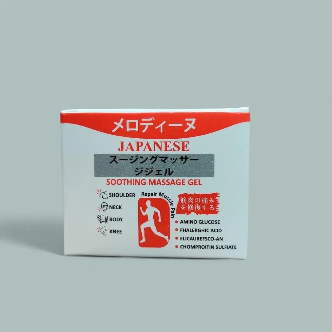 Melodine Japanese Soothing Massage Gel 50g – Fast-Acting Relief for Neck, Shoulder, Knee & Muscle Pain - Image 2