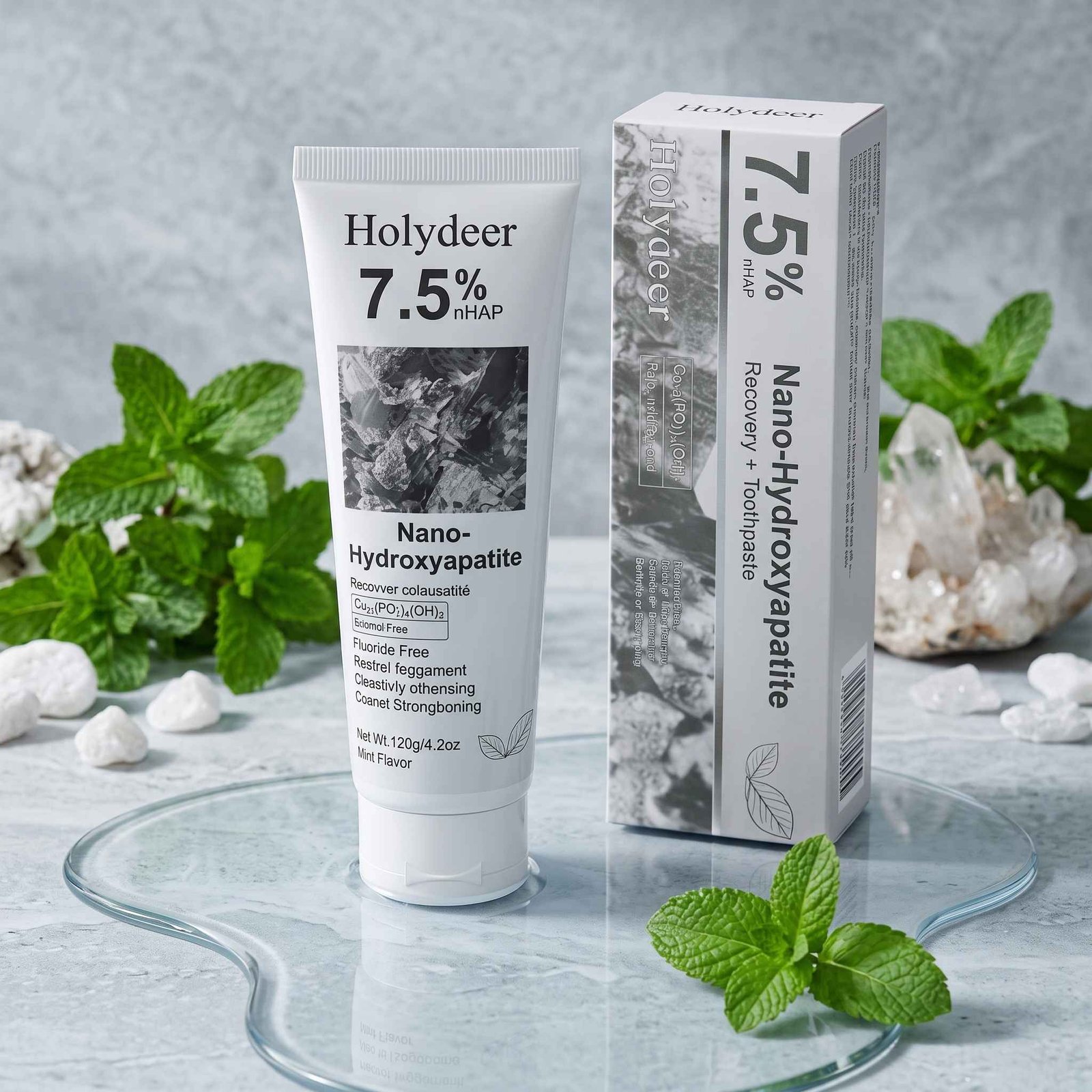 Holydeer 7.5% Toothpaste nHAP Nano-Hydroxyapatite Toothpaste 120g - Image 3