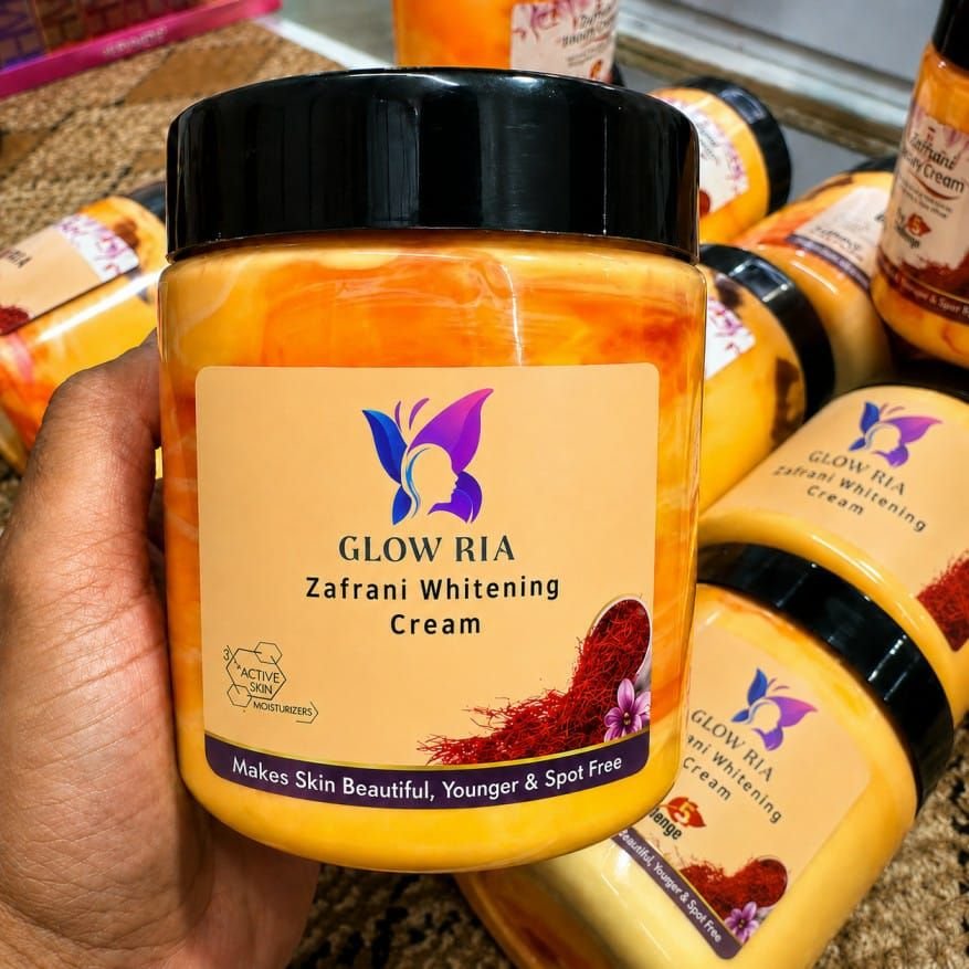 Zafrani Full Body Whitening Cream 500g Premium Skin Care With Natural Saffron For Radiant Glow - Image 3