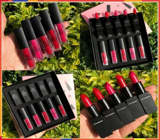3CE 10-Piece Lipstick And Lip Tint - Image 5