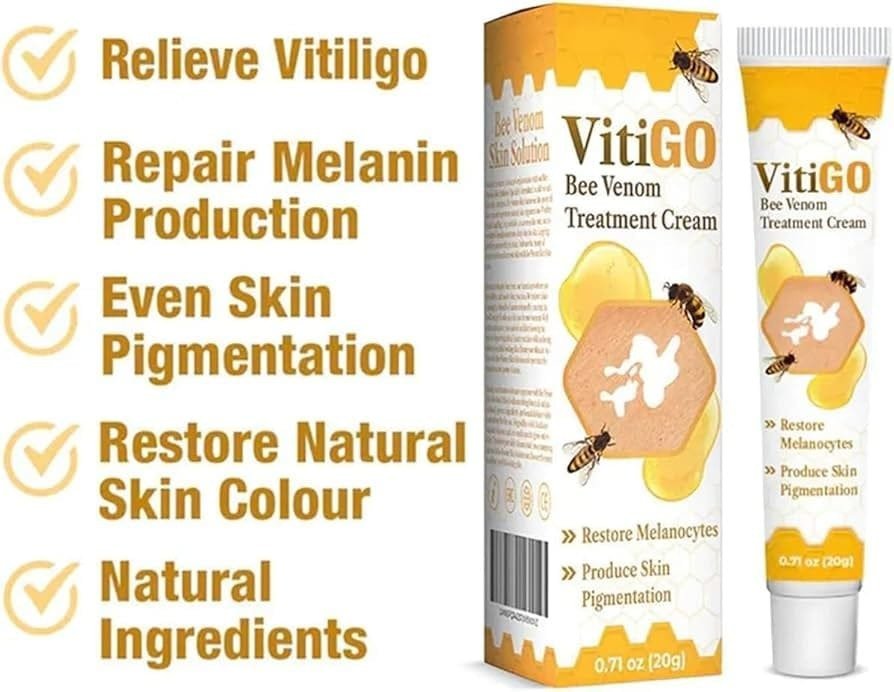 Fivfivgo™ VitiGO Bee Venom Correcting Cream (20g) Support for Skin Pigmentation Recovery and Even Skin Tone - Image 3