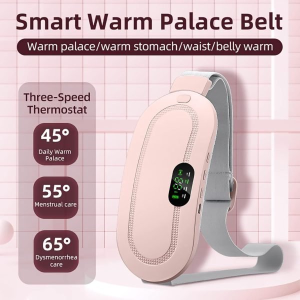 Portable Menstrual Heating Cramp Pad Belt - Women's Wellness - Image 4