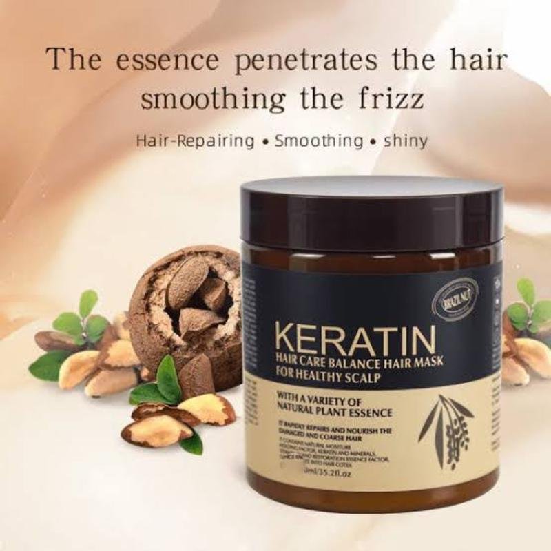 Keratin Hair Mask for Dry Damaged Hair – Deep Conditioning Care - Image 2