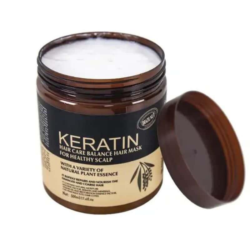 Premium Keratin Hair Mask 500ml for Damaged & Dry Hair - Image 2