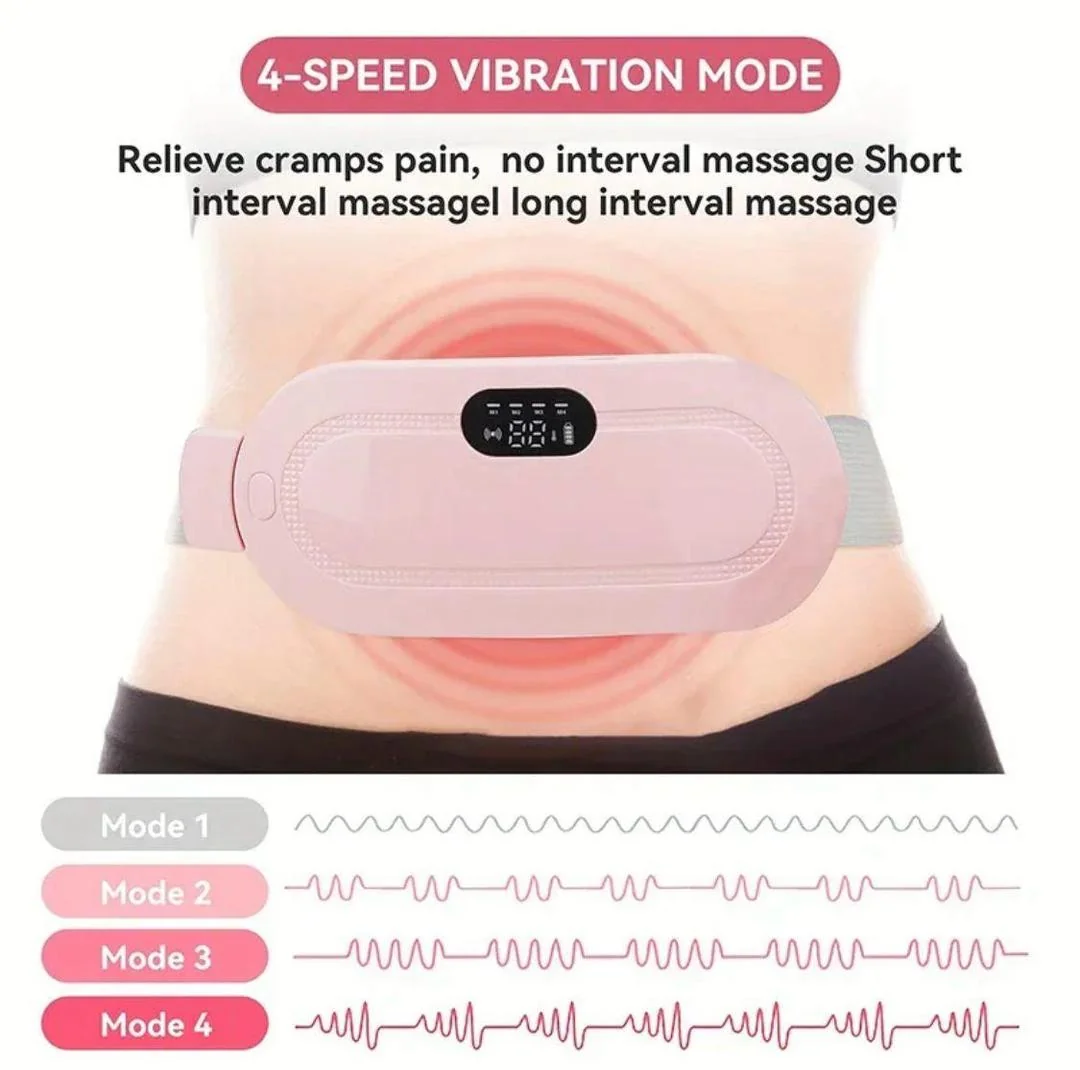 Menstrual Cramp Pad – Rechargeable 1800mAh Heating Massager - Image 2