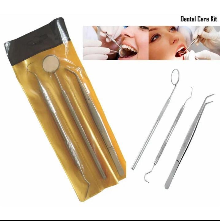 3-Piece Stainless Steel Dental Kit - Image 2