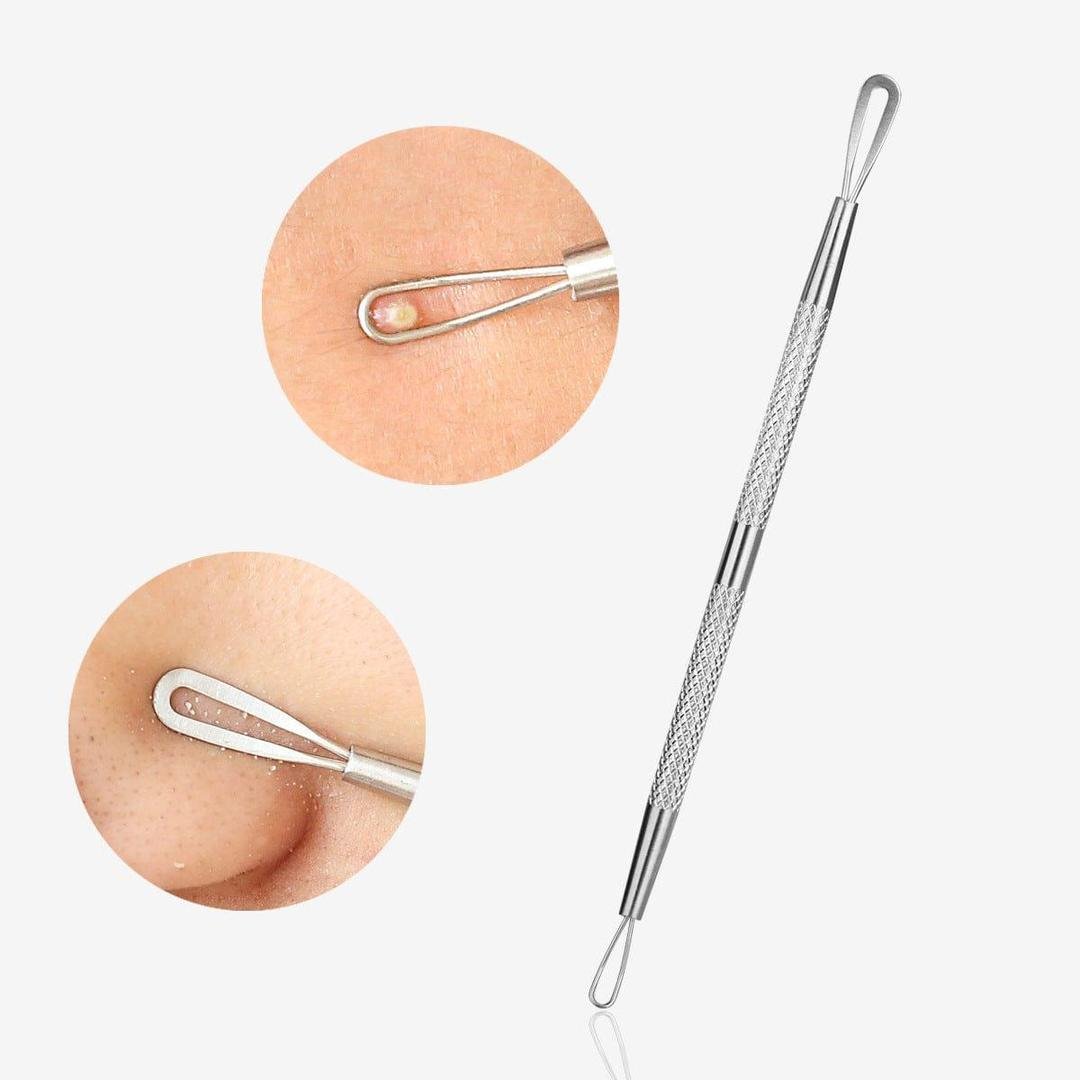 Stainless Steel Blackhead Remover Tool for Skin Care - Image 2