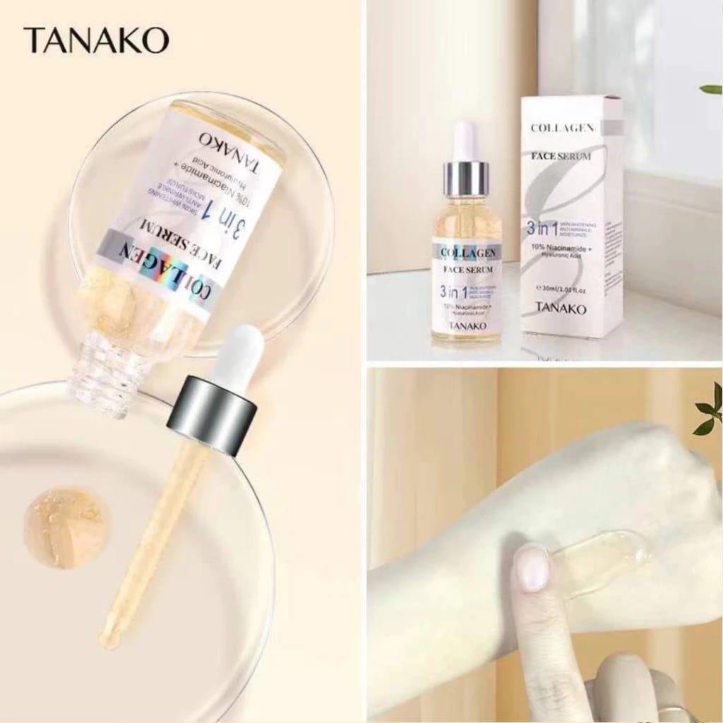 Tanako Collagen Serum 3-in-1 – Hydrating Face Serum for Youthful Glow, Smooth & Radiant-Looking Skin - Image 2