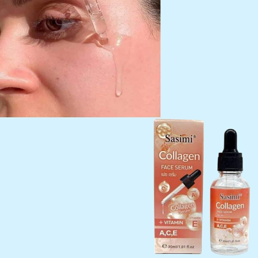 Peach Collagen Vitamin E Face Serum 30ml – Hydrating & Radiance-Boosting Serum for Smooth, Fresh & Glowing-Looking Skin - Image 2
