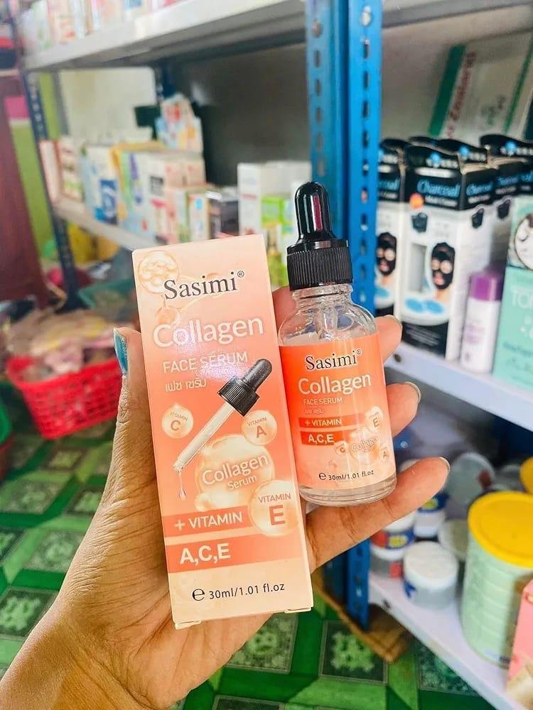 Peach Collagen Vitamin E Face Serum 30ml – Hydrating & Radiance-Boosting Serum for Smooth, Fresh & Glowing-Looking Skin - Image 3
