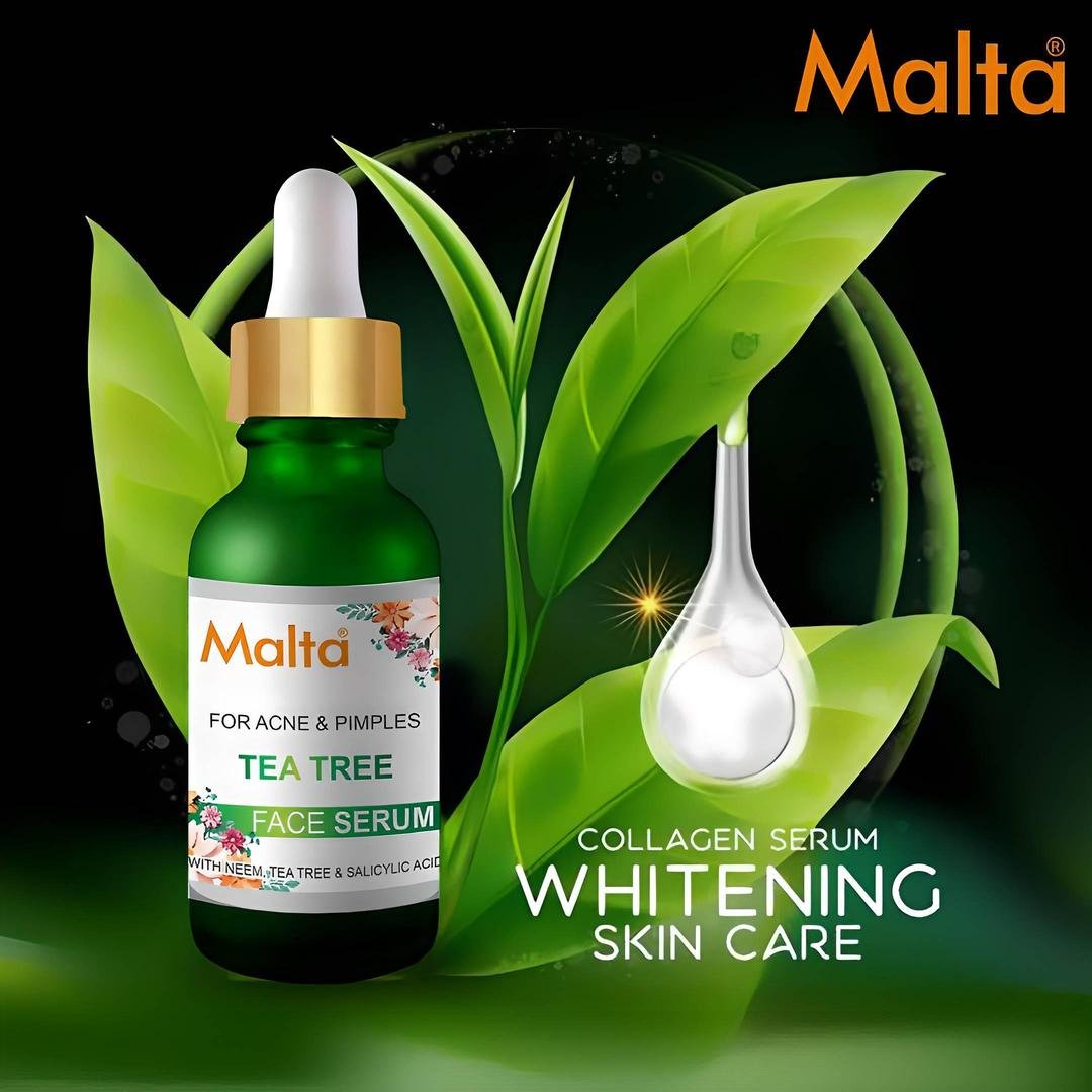 Anti-Acne Tea Tree Oil Serum for Oily Skin Pakistan – Face Serum for Blemishes, Oil Control & Clear-Looking Skin - Image 2