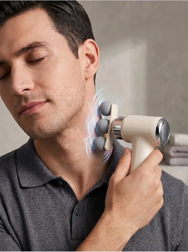 Portable Recharge Massage Gun for Muscle Relief - Image 2