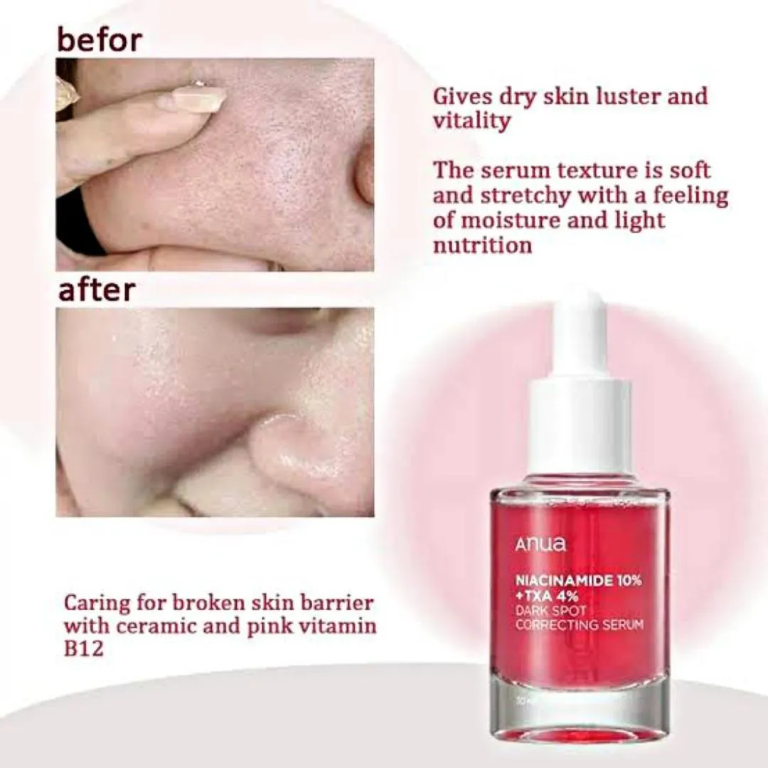 Anua Niacinamide 10% TXA 4% Serum 30ml – Dark Spot, Pigmentation & Brightening Serum - Image 3
