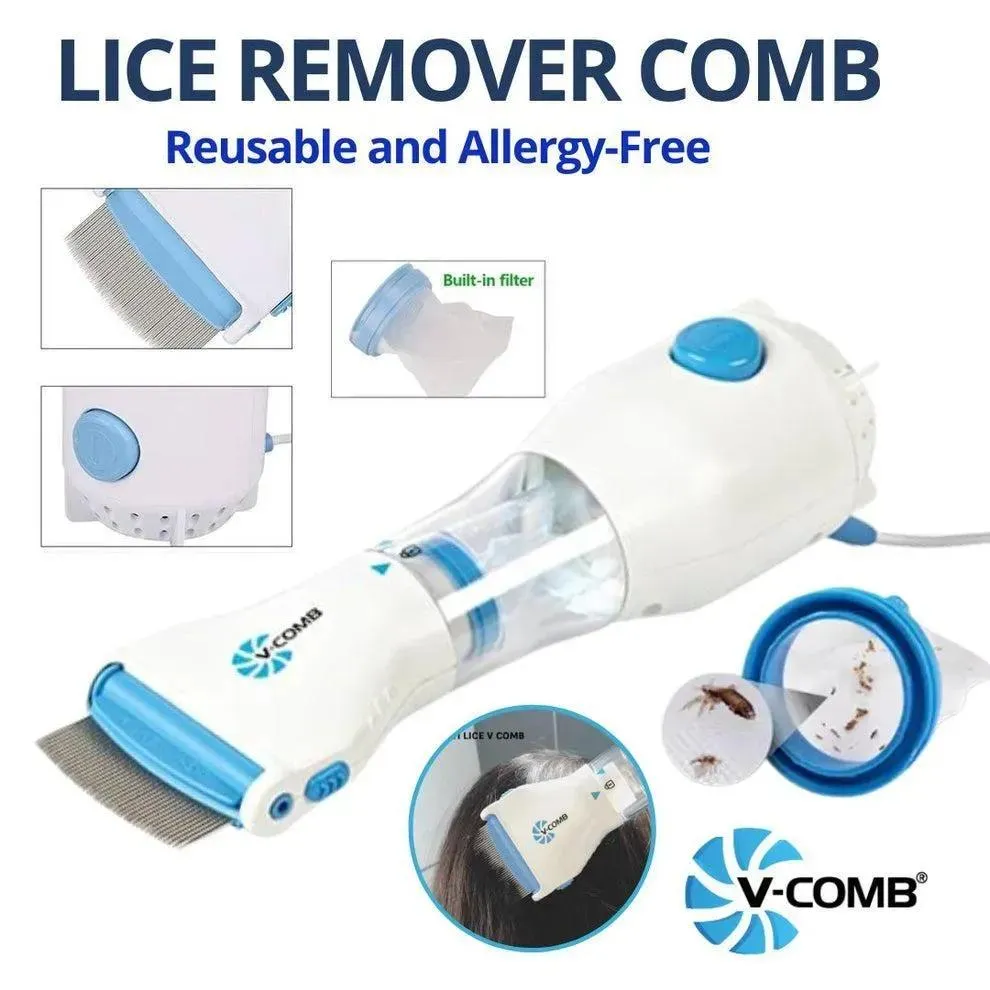 Electric Anti-Lice Comb for Lice Removal & Hair Care - Image 4