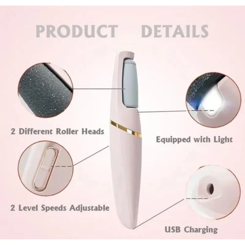 Electric Foot Exfoliating Scrubber for Smooth, Soft Feet - Image 2