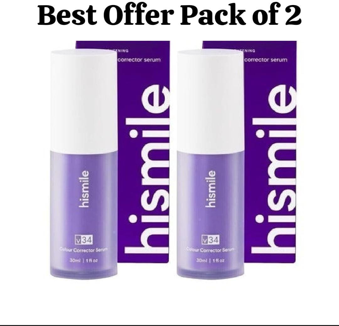 Pack of 2 – V34 Purple Colour Corrector Serum 30ml
