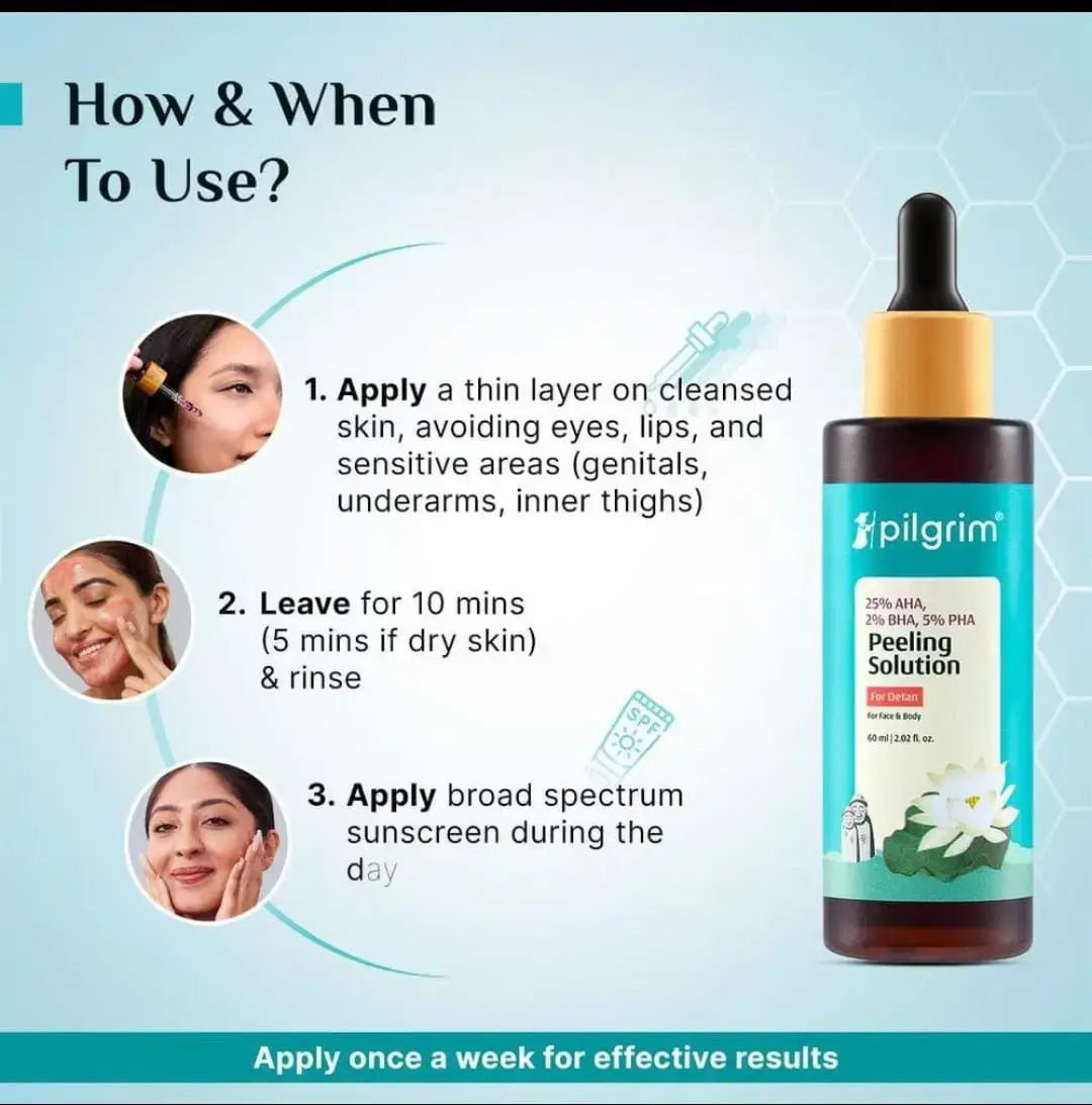AHA 30% + BHA 2% Peeling Solution Face Serum – Exfoliating Facial Peel for Smoother, Brighter & Clearer-Looking Skin - Image 5