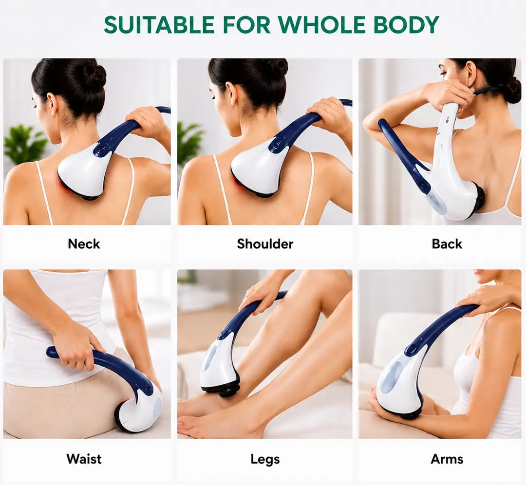Solax Double Head Heating Massager - Image 5