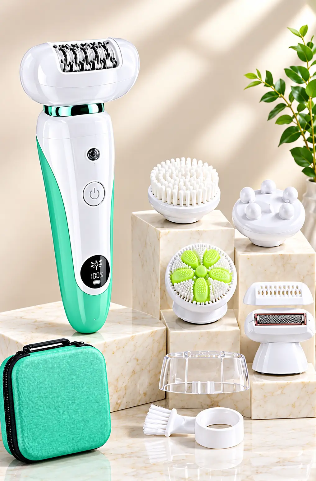 3-in-1 Electric Epilator & Beauty Care Kit for Women - Image 3