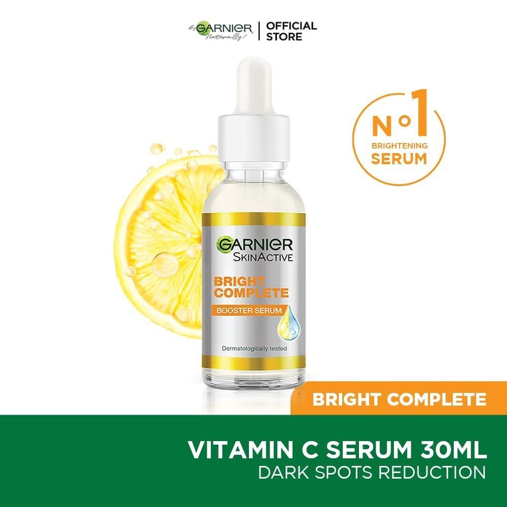 Garnier Vitamin C Serum 30ml – Brightening Spot Lightener Face Serum for Dark Spots & Radiant-Looking Skin - Image 2