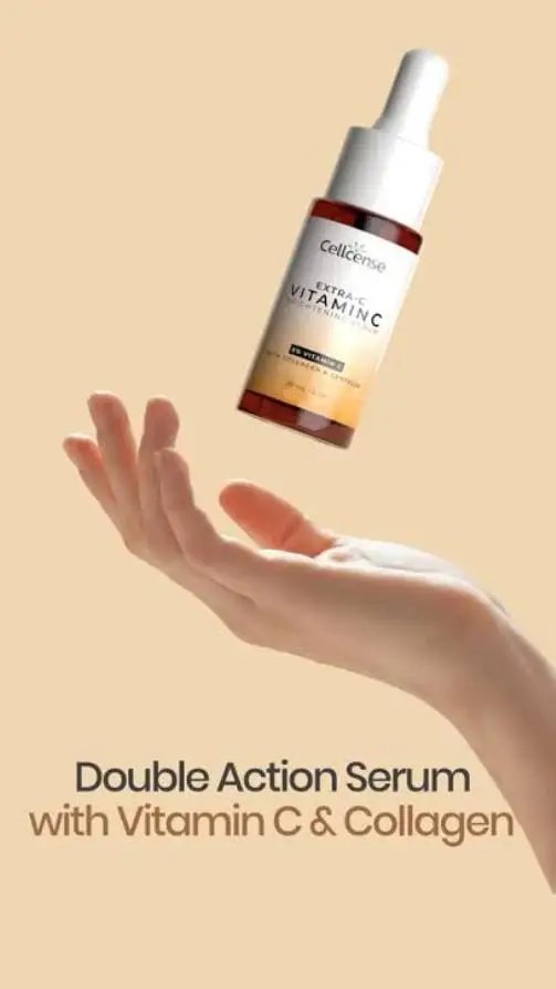 Cellcense Extra-C Vitamin C Serum for Bright & Glowing Skin - Image 4