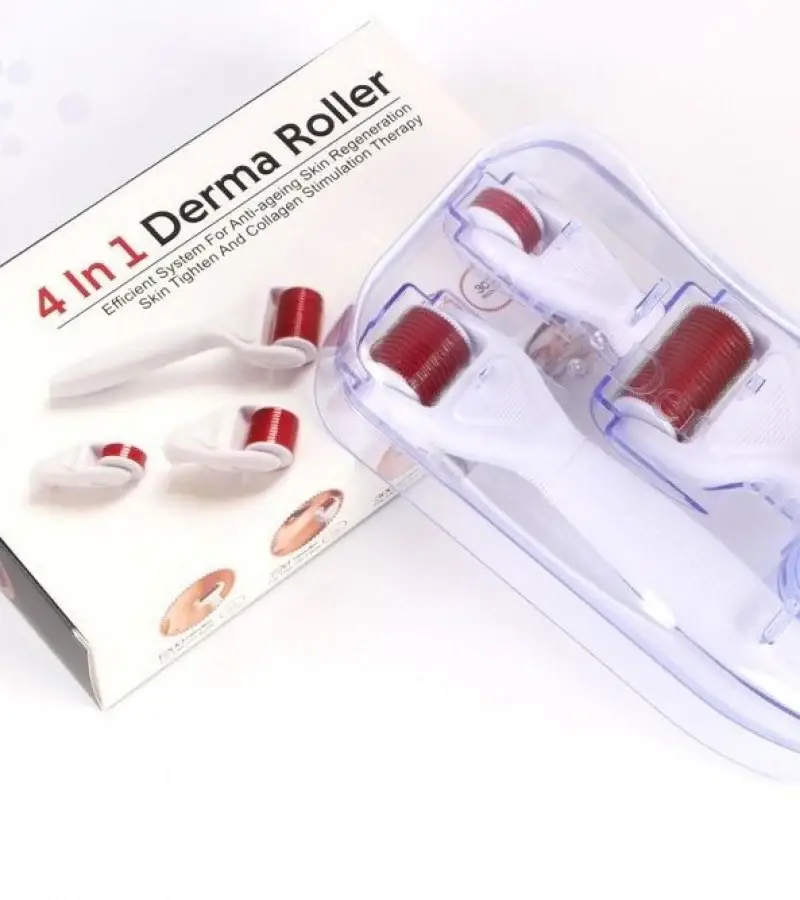 4-in-1 Derma Roller for Facial Skin & Hair Care - Image 2