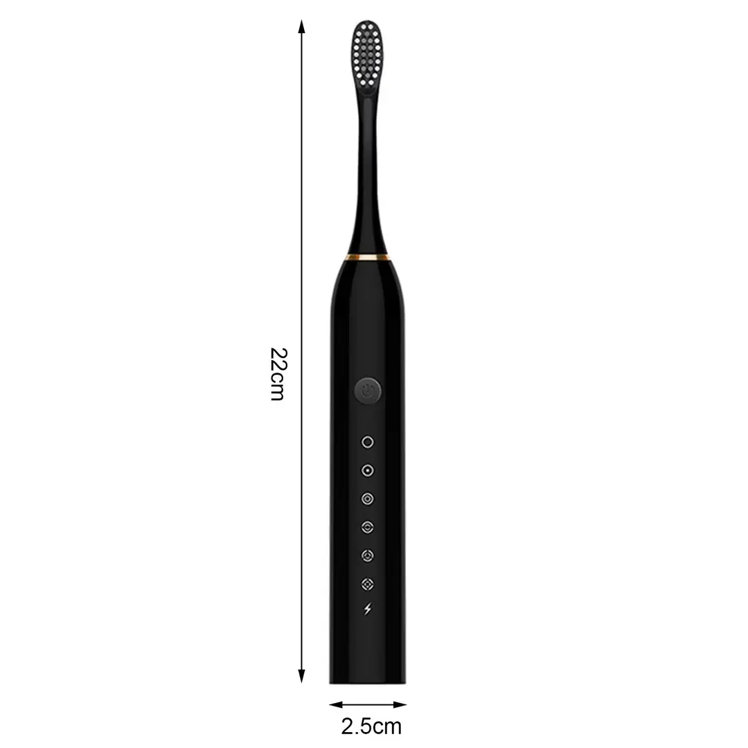 Ultrasonic Electric Toothbrush – USB Rechargeable & Washable - Image 3