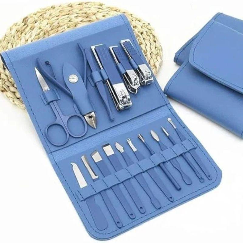 Stainless Steel Mani Pedi Kit – Multicolor Manicure Set - Image 3