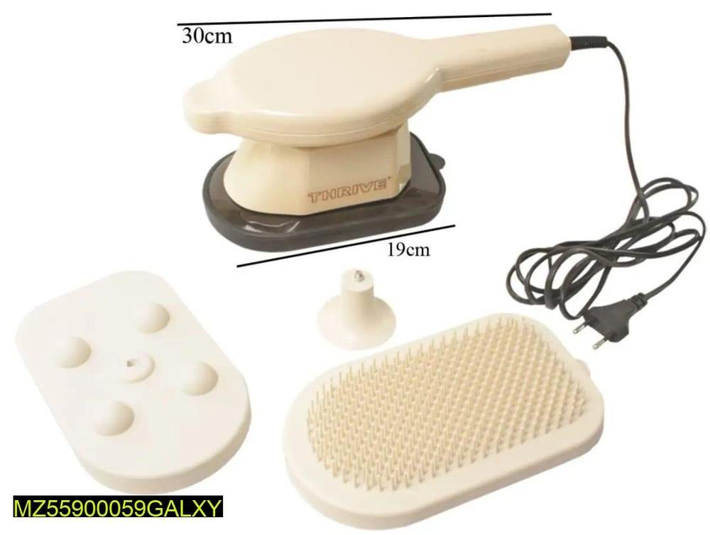 Stylish White Massager for Home & Office – Portable Electric Body Massager - Image 3