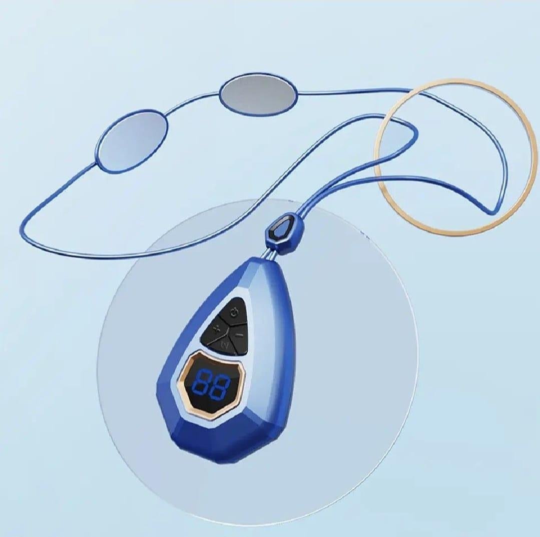 Mini Neck Massager – Portable Turquoise Relaxation Device - Image 3