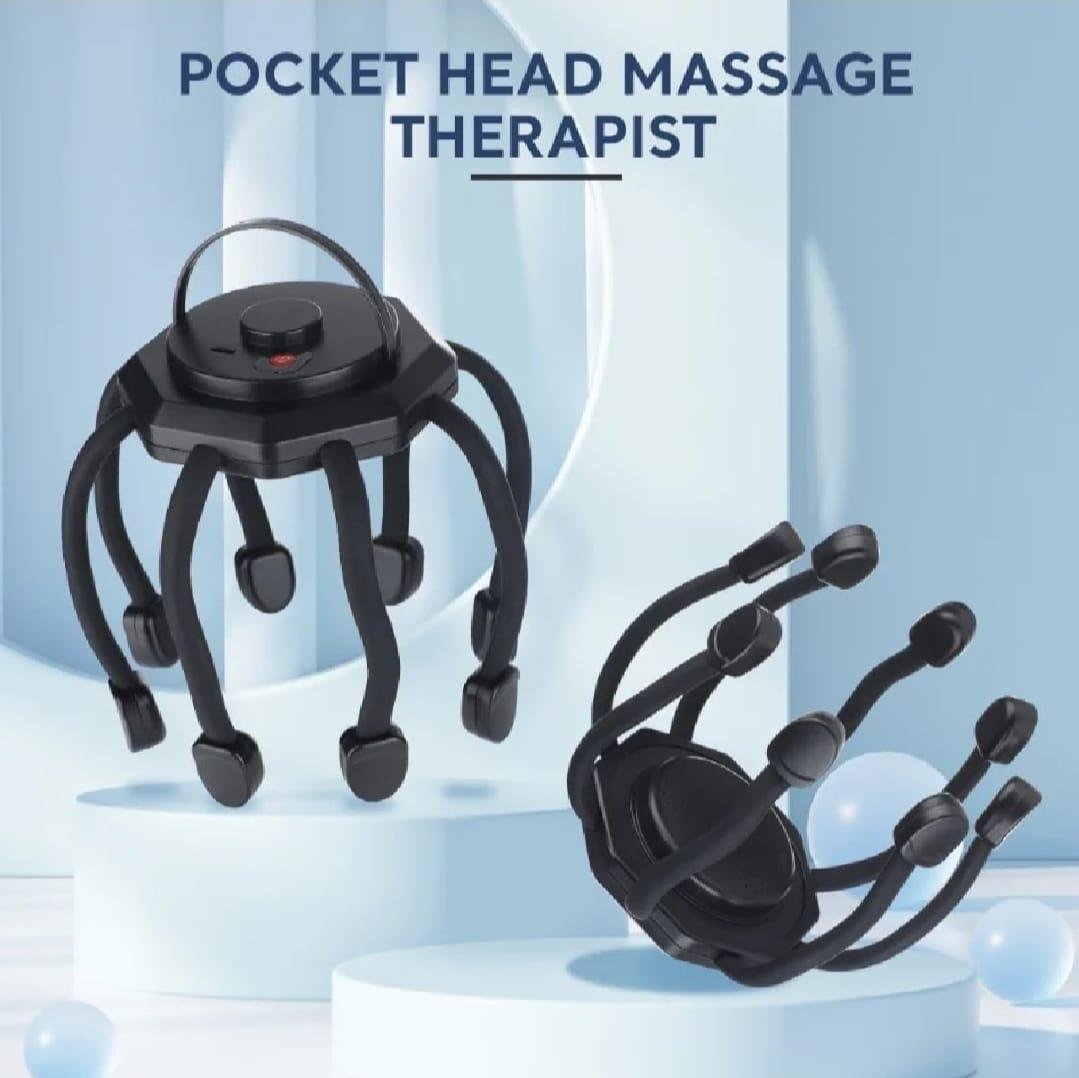 Portable Scalp Massager – Wireless Rechargeable Hair Care Tool - Image 2