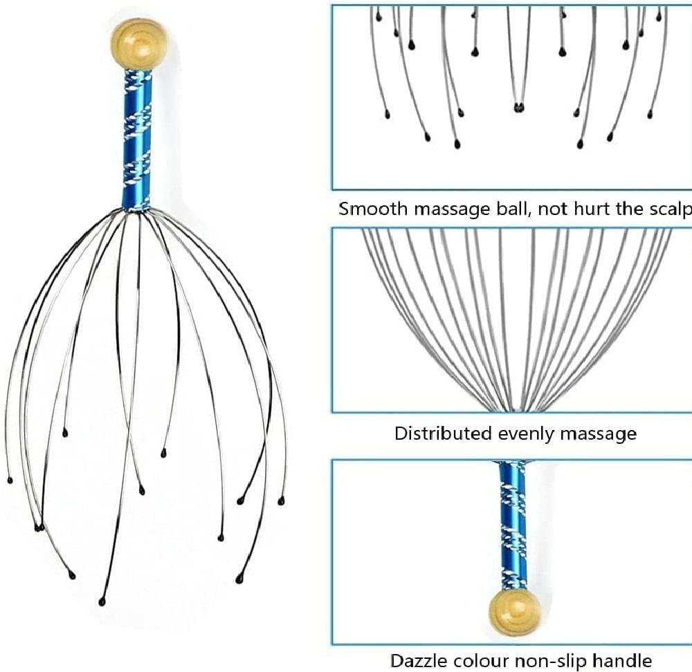 Scalp Massager with Anti-Hair Fall Bristles – Hair & Scalp Care - Image 3