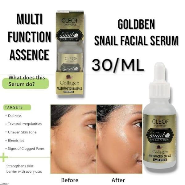 Snail Essence Face Serum 30ml – Anti-Aging Hydrating Serum for Smooth, Plump & Radiant-Looking Skin - Image 2