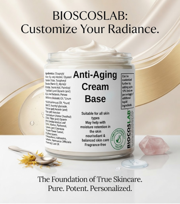Bioscoslab Anti-Aging Cream Base (500g) - Image 2