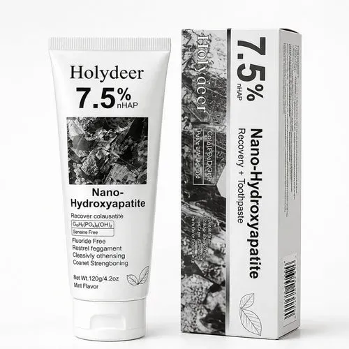 Holydeer 7.5% Nano Hydroxyapatite Toothpaste 120G Enamel Repair Sensitivity Relief Whitening - Image 2