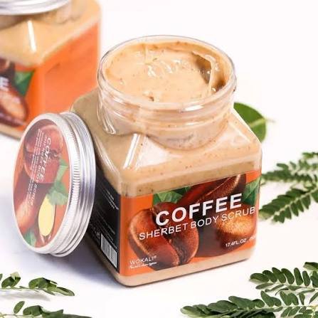 WOKALI Coffee Sherbet Body Scrub 350ml Pack of 2 – Coffee Exfoliating Body Scrub for Smooth - Image 3
