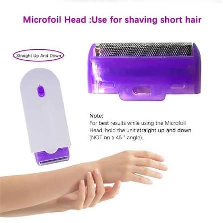 Women's Rechargeable Hair Clipper Shaver with Microfoil Head β Portable Electric Hair Removal & Grooming Tool - Image 3