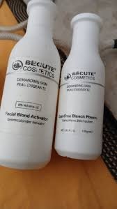 Bécute Whitening Bleach Developer 100ml Set – Facial Bleach Developer for All Skin Types - Image 2
