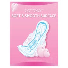 Always Maxi Thick Cotton Sanitary Pads Blue Pink - Image 4