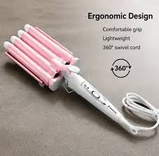 SHINON 5 Barrel Hair Waver Curling Iron – Professional Ceramic Hair Curler & Fast Heating Styling Tool - Image 3