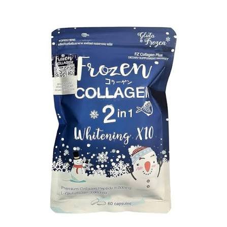 Frozen Collagen Whitening Capsules 60 Count – Collagen Support & Skin Beauty Supplement